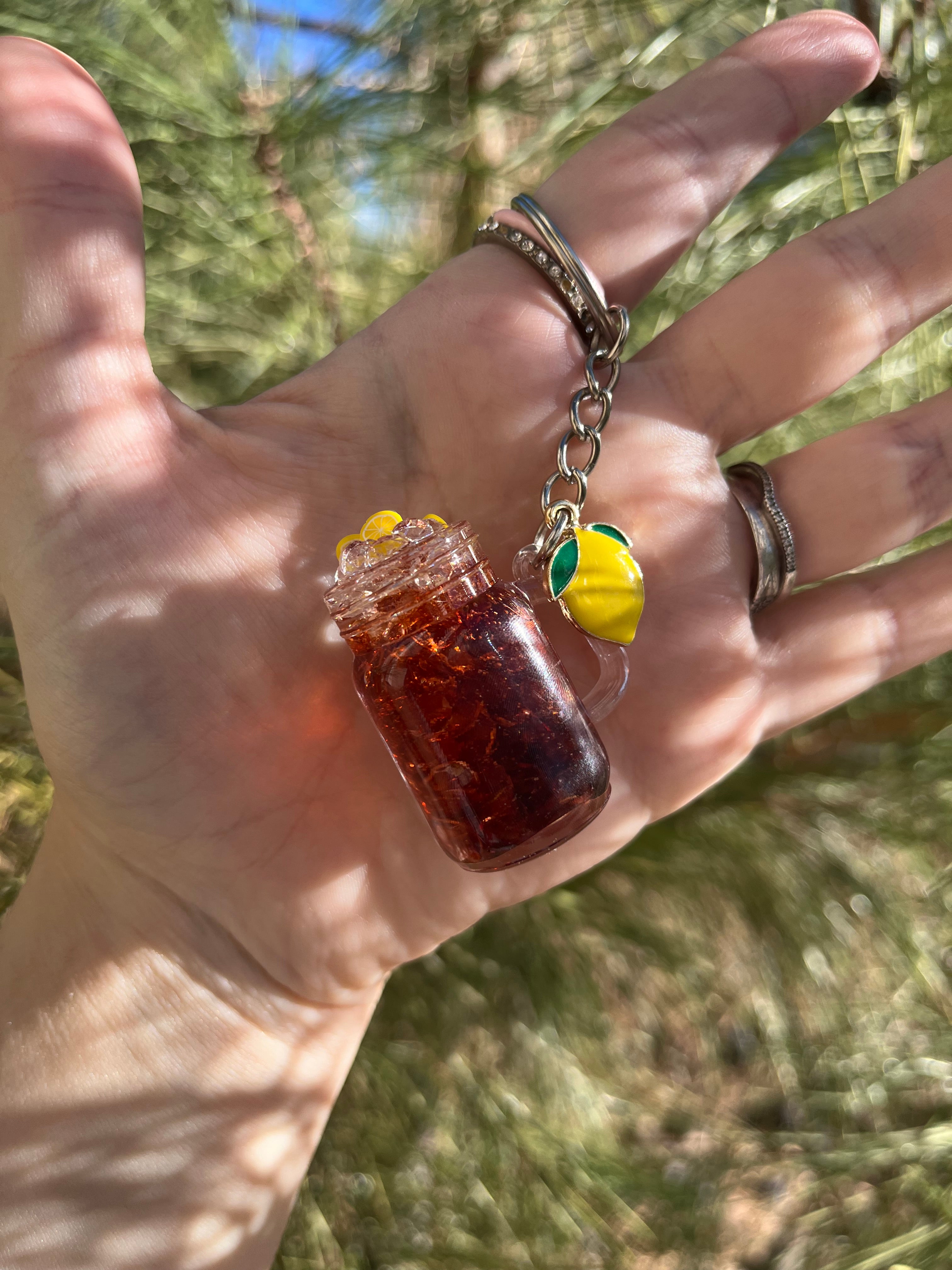 Iced Tea Keychain