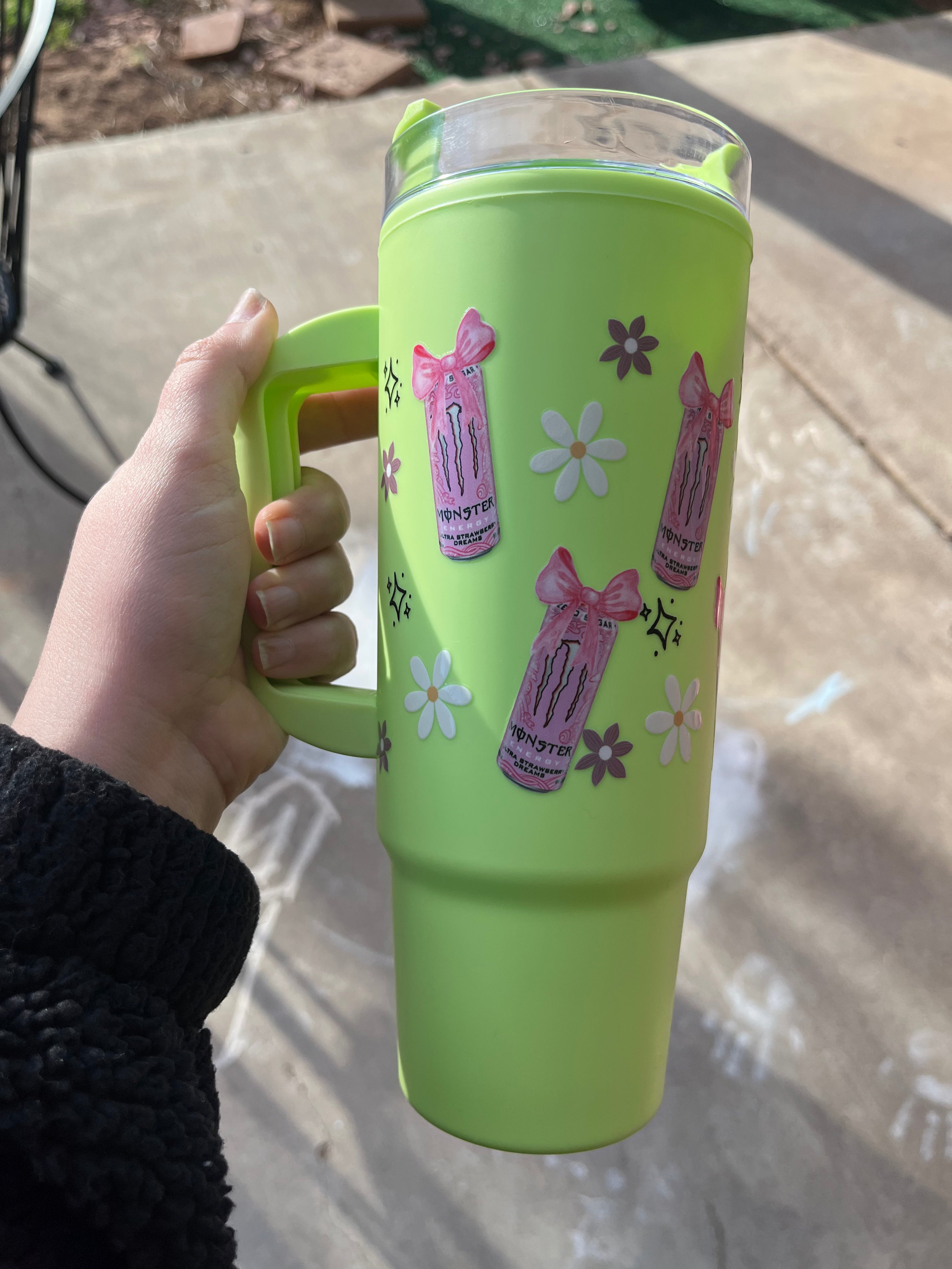 Monster Drink Green 40 OZ Tumbler