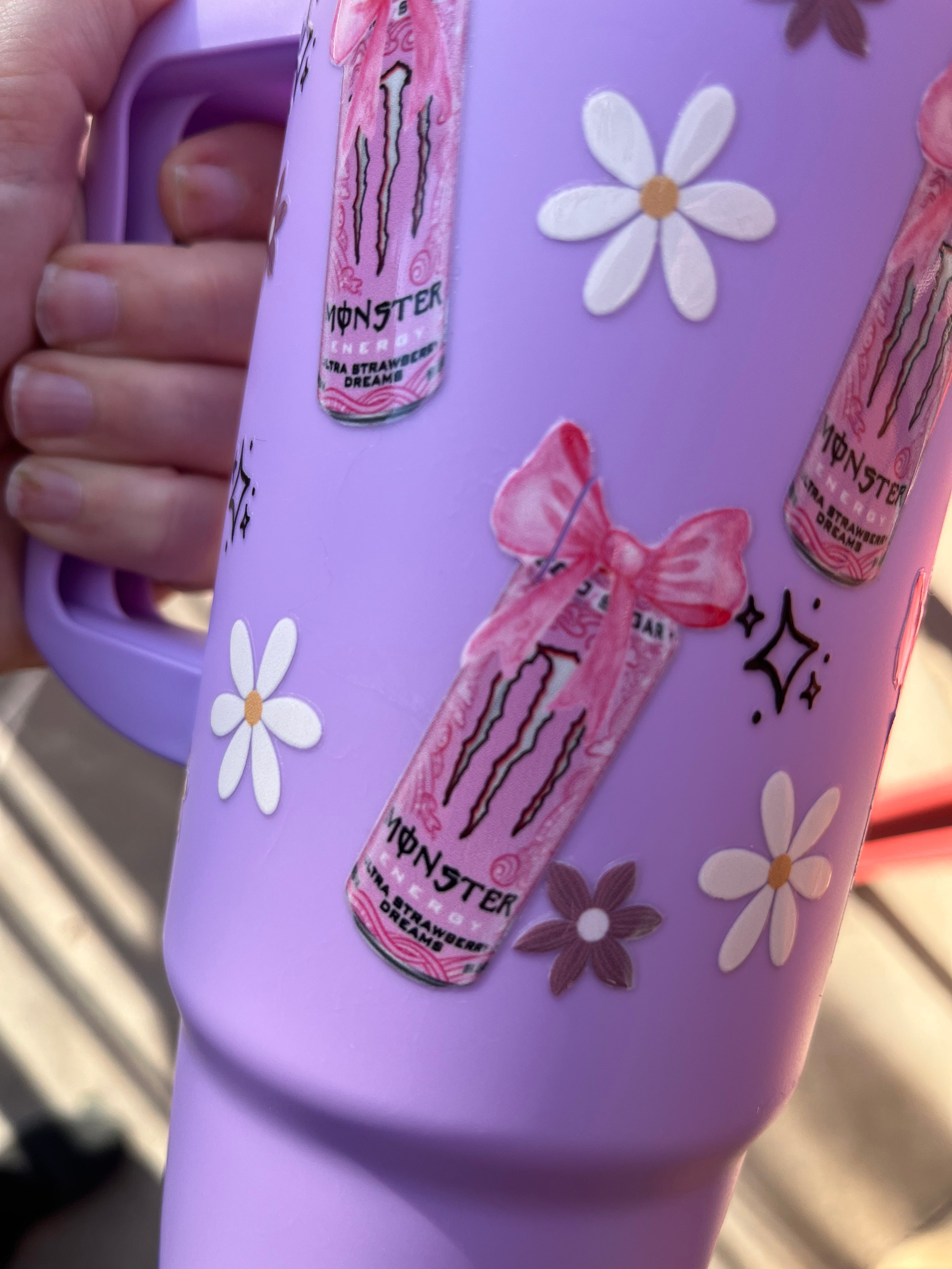 Oopsie Monster Drink Purple 40 OZ Tumbler